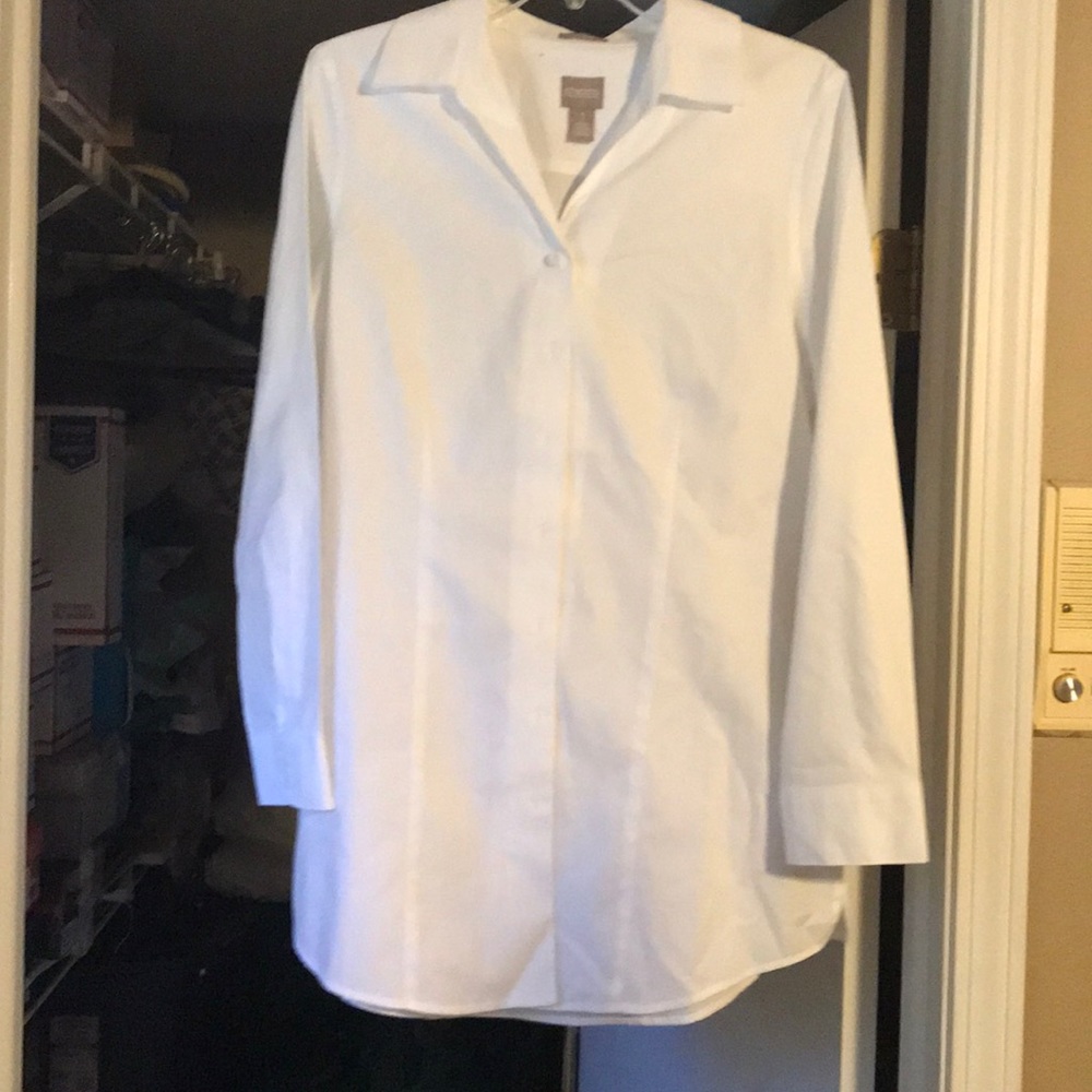 Crisp White Dress Shirt
